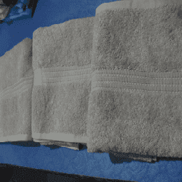 Grey Color Bath Towel